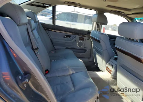 2000 BMW 750 Il z USA, uszkodzony, nr VIN WBAGJ0342YDD73667